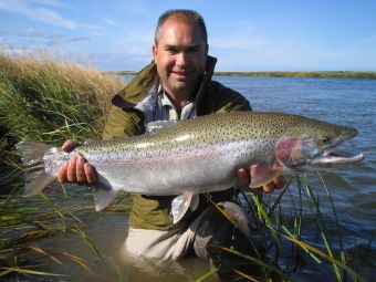 Alaska Rainbow Trout fishing