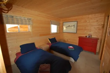 Bedroom at the Duplex Cabin