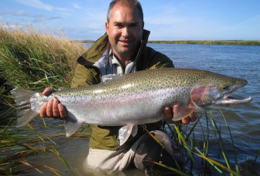 Alaska Rainbow Trout fishing